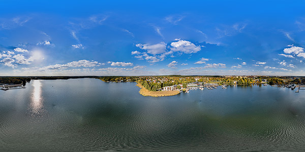 jezioro ukiel (krzywe) panorama 360